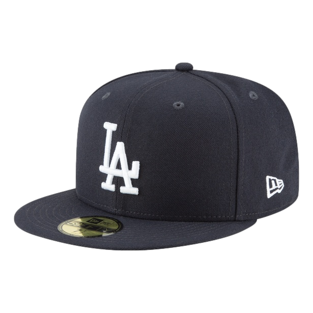 NE L.A. Dodger Navy 59FIFTY Fitted Hat