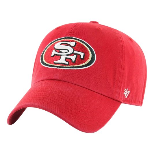 '47 Clean Up San Francisco 49ers Red Adjustable Hat