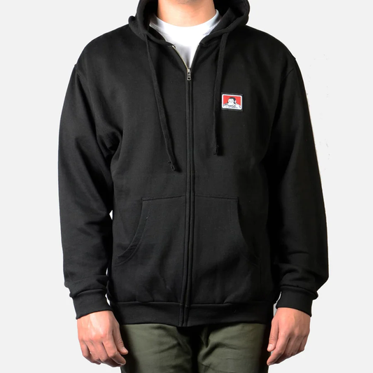 Ben Davis Men's Full Zip Hooded Sweater